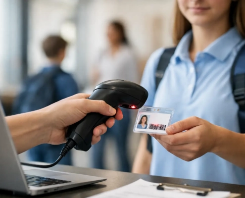 How a School Barcode Scanning System Helps