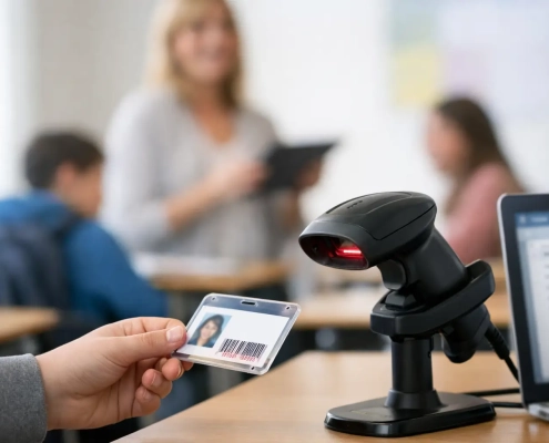 School Barcode Attendance Implementation Example